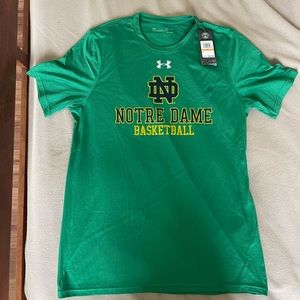 NWT Under Armour Notre Dame T-Shirt